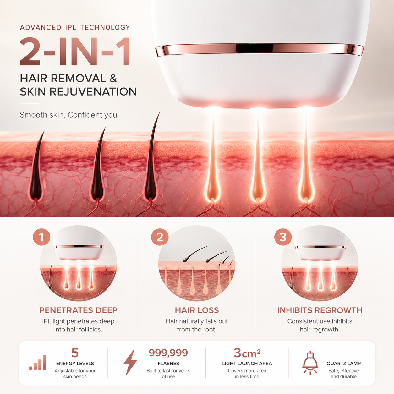 IPL Laser Hair Removal Machine